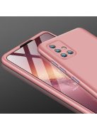 GKK 360 Protection Tok Ütésállókivitel 2in1 Védőtok Samsung Galaxy A71 Rózsaszín