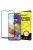 Üvegfólia Kijelzővédő Tempered Glass Tokbarát Samsung Galaxy A71 / Galaxy Note 10 Lite Fekete Keret