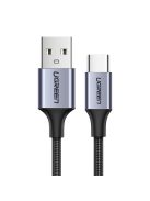 Ugreen US288 60125 USB-A / USB-C QC 3.0 3A 0.5m cable - gray