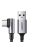 Ugreen US284 50941 USB-A (straight) / USB-C (angled) cable 3A 1m - gray