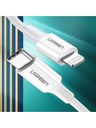 Ugreen US171 Lightning - USB-C MFi PD cable 20W 480Mb/s 1m - white