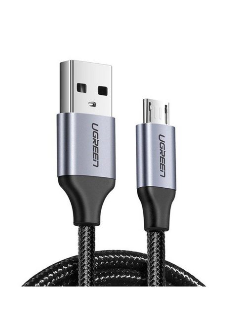 Ugreen US290 60146 USB-A / micro USB 2.4A cable 1m - gray