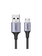 Ugreen US290 60146 USB-A / micro USB 2.4A cable 1m - gray