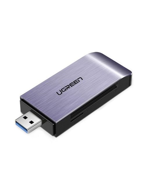 Ugreen SD / micro SD / CF / MS card reader for USB 3.0 gray (50541)