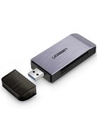 Ugreen SD / micro SD / CF / MS card reader for USB 3.0 gray (50541)