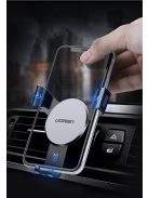 Ugreen LP130 40907 gravity phone holder for car air vent - silver