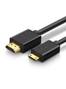 Ugreen cable HDMI - mini HDMI cable 19 pin 2.0v 4K 60Hz 30AWG 1.5m black (11167)