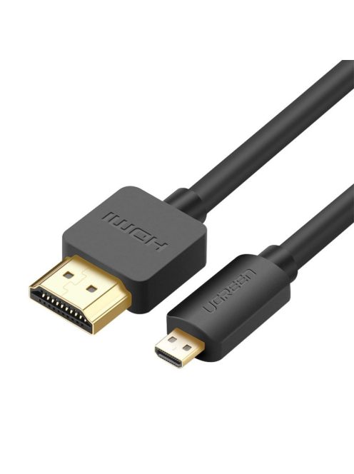 Ugreen cable HDMI - micro HDMI cable 19 pin 2.0v 4K 60Hz 30AWG 1.5m black (30102)