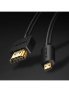 Ugreen cable HDMI - micro HDMI cable 19 pin 2.0v 4K 60Hz 30AWG 1.5m black (30102)