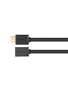 Ugreen HD107 10142 HDMI (Male) - HDMI (Female) 4K Cable 2m - Black