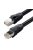 Ugreen cable internet network cable Ethernet patchcord RJ45 Cat 8 T568B 2m black (70329)