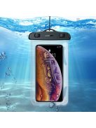 Ugreen LP186 60959 case waterproof IPX8 for 4-6.5" smartphone - black and transparent