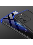 GKK 360 Protection Tok Ütésállókivitel 2in1 Védőtok Samsung Galaxy S20 Ultra Fekete-Kék