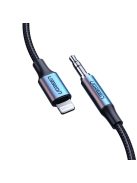 Ugreen cable AUX MFI Lightning audio cable - 3.5 mm mini jack 1 m gray (70509)