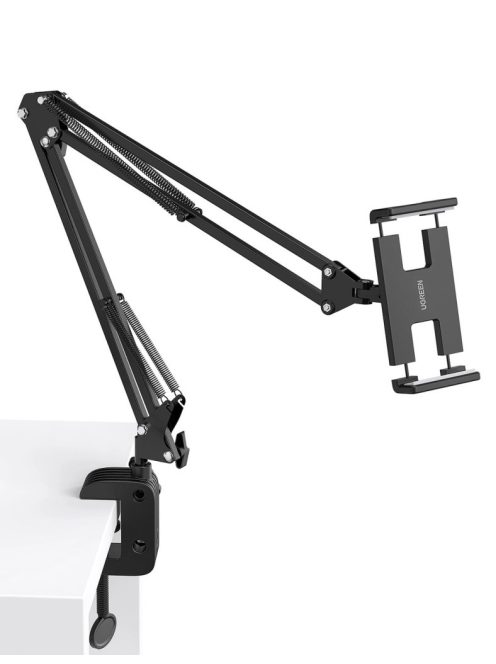 Ugreen holder tripod folding arm for table desk for phone tablet black-gray (50394)