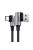 Ugreen angle cable USB cable - USB Type C Quick Charge 3.0 QC3.0 3 A 0.5 m gray (US176 20855)