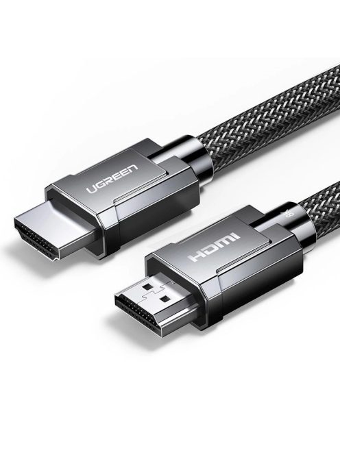 Ugreen cable HDMI 2.1 cable 8K 60 Hz / 4K 120 Hz 3D 48 Gbps HDR VRR QMS ALLM eARC QFT 2 m gray (HD135 70321)