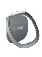 Baseus ultrathin self-adhesive ring holder phone stand silver (SUYB-0S)