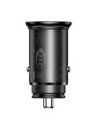 Baseus PPS smart car charger USB / USB Type C 30 W Quick Charge 4.0 QC4+ Power Delivery 3.0 VOOC SCP AFC MTKPE black (CCYS-C01)