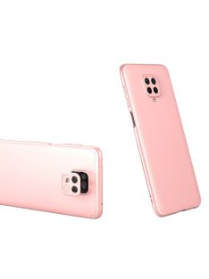   GKK 360 Protection Tok Ütésállókivitel 2in1 Védőtok Xiaomi Redmi Note 9 Pro / Redmi Note 9S Rózsaszín