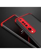 GKK 360 Protection Tok Ütésállókivitel 2in1 Védőtok Xiaomi Mi 10 Fekete-Piros