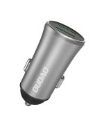 Dudao 3.4A smart car charger 2x USB silver (R6S silver)