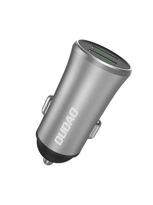 Dudao 3.4A smart car charger 2x USB silver (R6S silver)