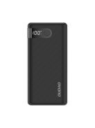 Dudao powerbank 20000 mAh 2x USB / USB Type C / micro USB 2 A with LED screen black (K9Pro-06)