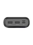 Dudao powerbank 20000 mAh 2x USB / USB Type C / micro USB 2 A with LED screen black (K9Pro-06)