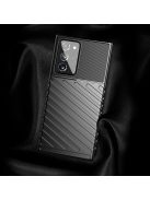 Szilikon Tok Samsung Galaxy Note 20 Ultra Fekete Thunder Rugged Ütésállókivitel Védőtok