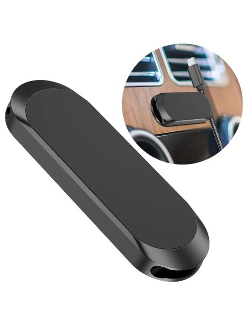 Flat Vehicle Mount Magnetic Bracket for Dashboard black