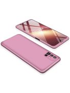 GKK 360 Protection Tok Ütésállókivitel 2in1 Védőtok Samsung Galaxy M51 Rózsaszín