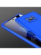 GKK 360 Protection Tok Ütésállókivitel 2in1 Védőtok Xiaomi Poco X3 NFC Kék