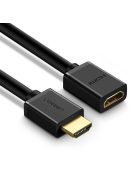 Ugreen HD107 10140 HDMI (Male) - HDMI (Female) 4K Cable 0.5 m - Black