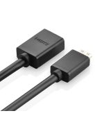 Ugreen adapter cable HDMI (female) - mini HDMI (male) 4K 60 Hz Ethernet HEC ARC audio 32 channels 22 cm black (20137)