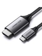 Ugreen cable HDMI cable - USB Type C 4K 60 Hz 1.5 m black-gray (MM142 50570)