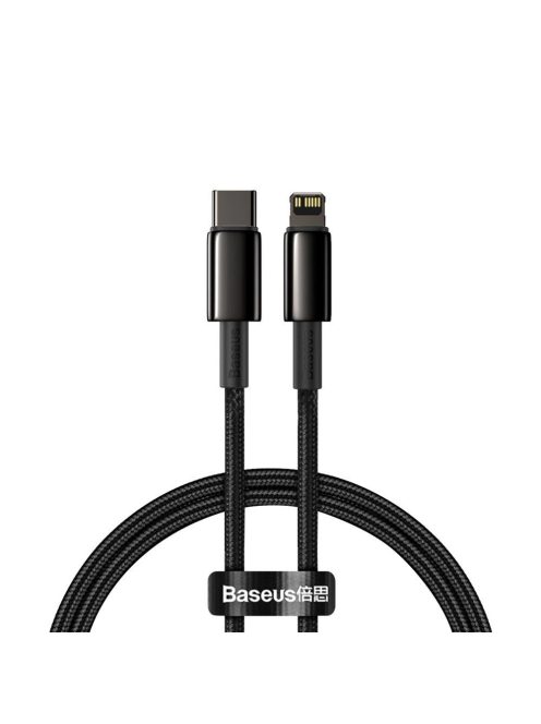 Baseus CATLWJ-01 Lightning - USB-C PD cable 20W 480Mb/s 1m - black