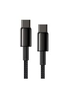 Baseus CATWJ-01 USB-C - USB-C PD QC cable 100W 5A 1m - black