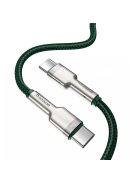 Baseus Cafule Series Metal Data USB-C / USB-C PD QC SCP 100W 5A 2 m cable - green