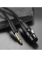 Ugreen audio cable Microphone cable to XLR microphone (female) - 6.35 mm jack (male) 3 m (AV131)