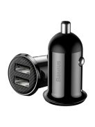 Baseus Grain Pro car charger 2x USB 4.8 A black (CCALLP-01)