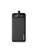 Dudao powerbank 30000 mAh 2x USB / USB-C with LED lamp 10W black (K8s+ black)