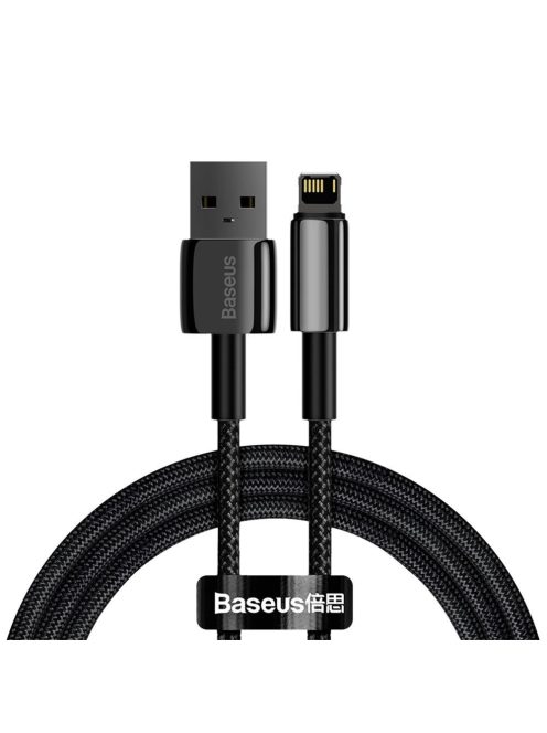 Baseus Tungsten USB - Lightning cable 2.4 A 1 m black (CALWJ-01)