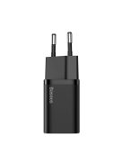 Baseus Super Si fast charger Quick Charge 3.0 Power Delivery 25W 3A + Cable USB Type C - USB Type C 3A 1m black (TZCCSUP-L01)