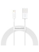 Baseus Superior USB - Lightning 2.4A 2 m cable White (CALYS-C02)