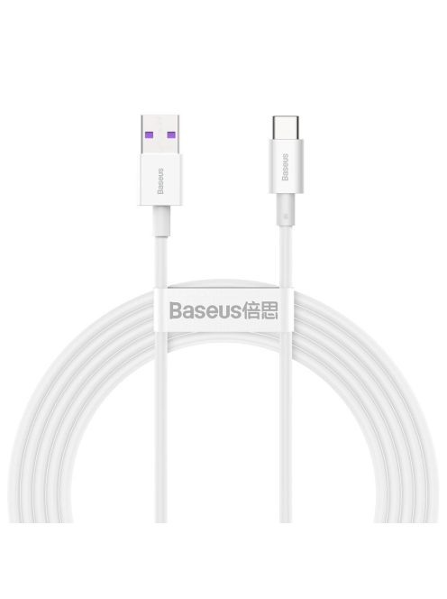 Baseus Superior cable USB - USB TypeC 66 W 6A 2 m White (CATYS-A02)