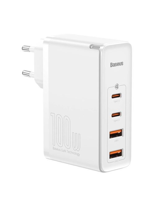 Baseus GaN2 Pro fast charger 100W USB / USB Type C Quick Charge 4+ Power Delivery white (CCGAN2P-L02)