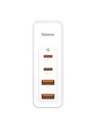 Baseus GaN2 Pro fast charger 100W USB / USB Type C Quick Charge 4+ Power Delivery white (CCGAN2P-L02)