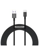 Baseus Superior USB Cable - USB Type C 66 W (11 V / 6 A) Huawei SuperCharge SCP 2 m black (CATYS-A01)