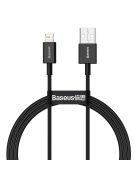 Baseus Superior USB - Lightning fast charging data cable 2,4 A 1 m black (CALYS-A01)